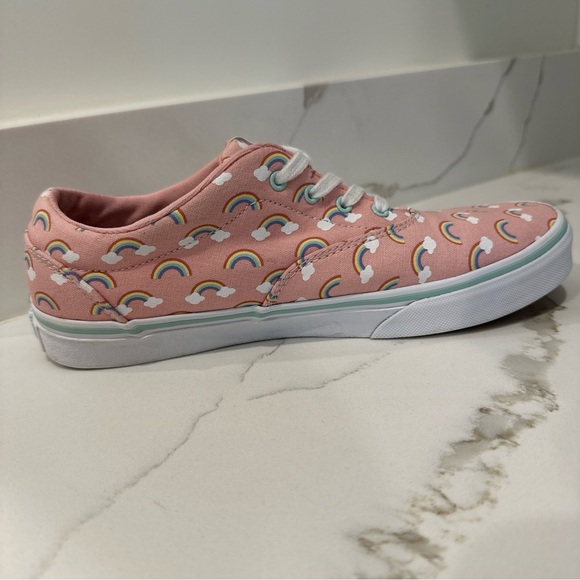 Vans Youth Kids Girls Doheny Rainbows Shoes Sneakers Size Missy 6 Pink Lace Up - Picture 12 of 14